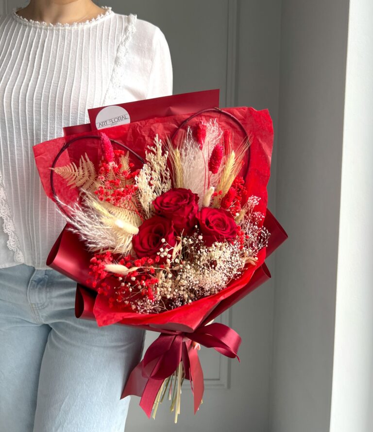 Trockenblumenstrauß_Mein_Herz_für_Dich_2