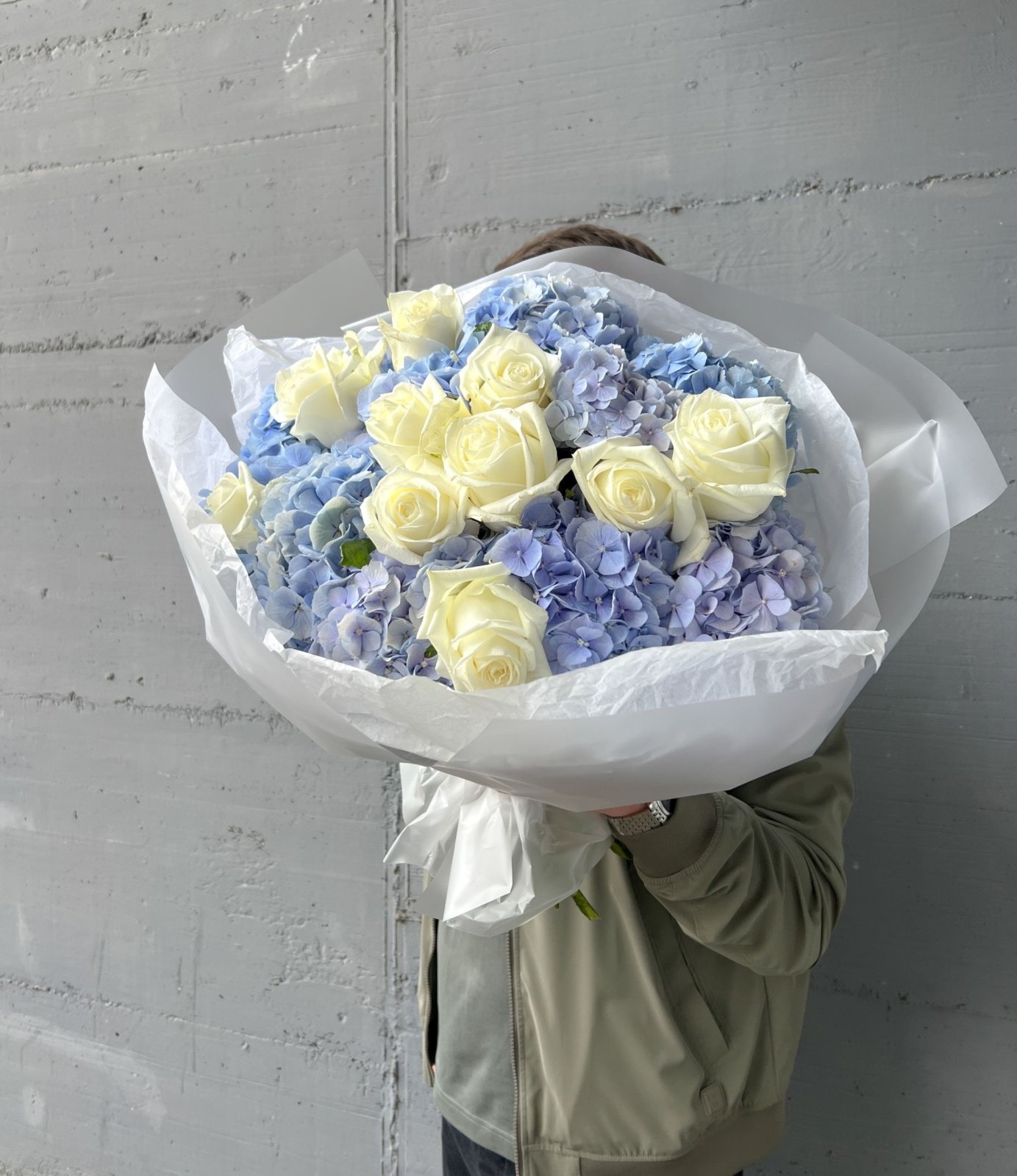Blumenstrauß „Himmel & Rein“