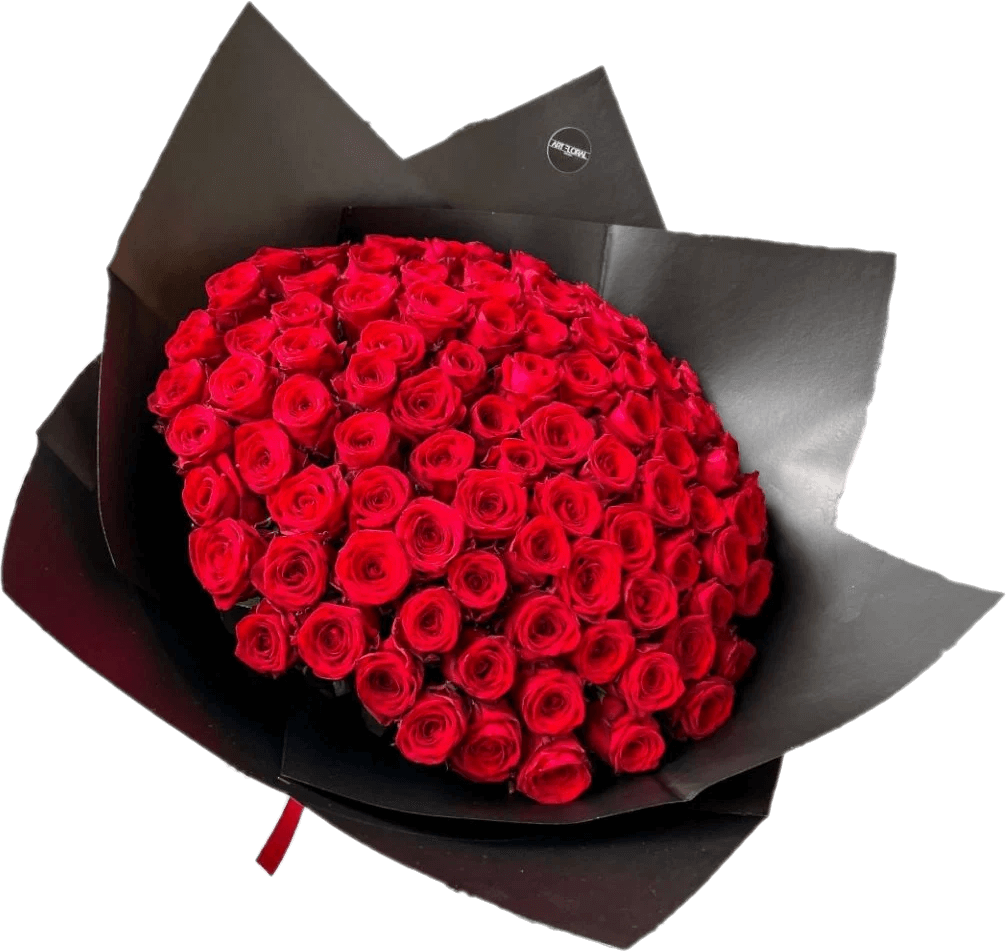 Blumenstrauss_100_Rosen