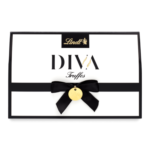 DIVA Pralinés Trüffel Clutch – stilvolle Pralinenbox 114 g