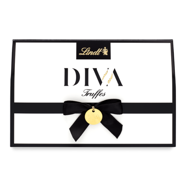 DIVA Pralinés Trüffel Clutch – stilvolle Pralinenbox 114 g
