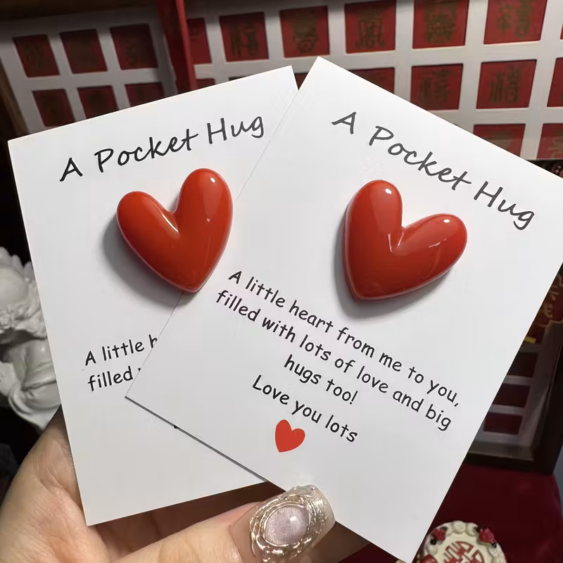 Geschenk-Herz „A Pocket Hug“