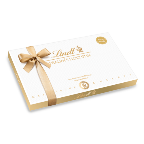 Lindt Pralinés Hochfein 200 g – edle Schokoladenpralinen Geschenkbox
