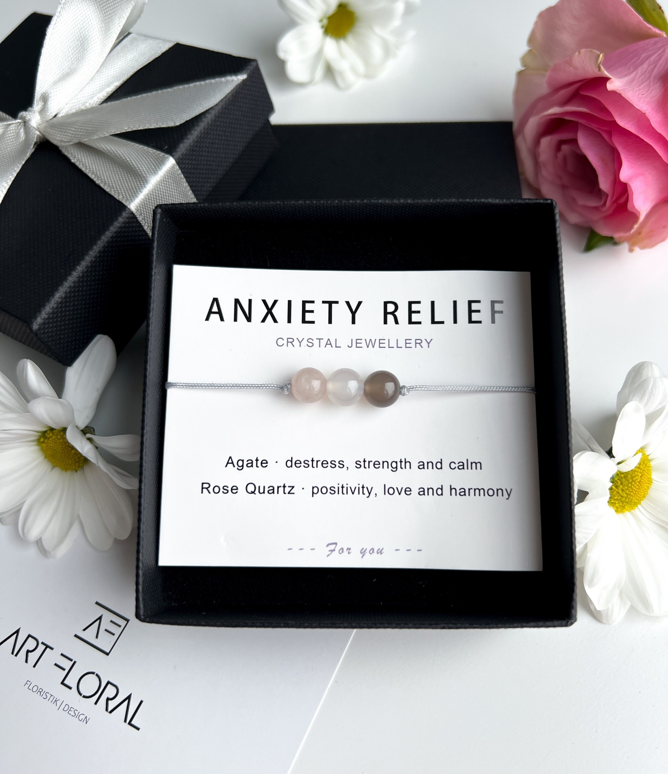 Edelstein-Armband „Anxiety Relief“
