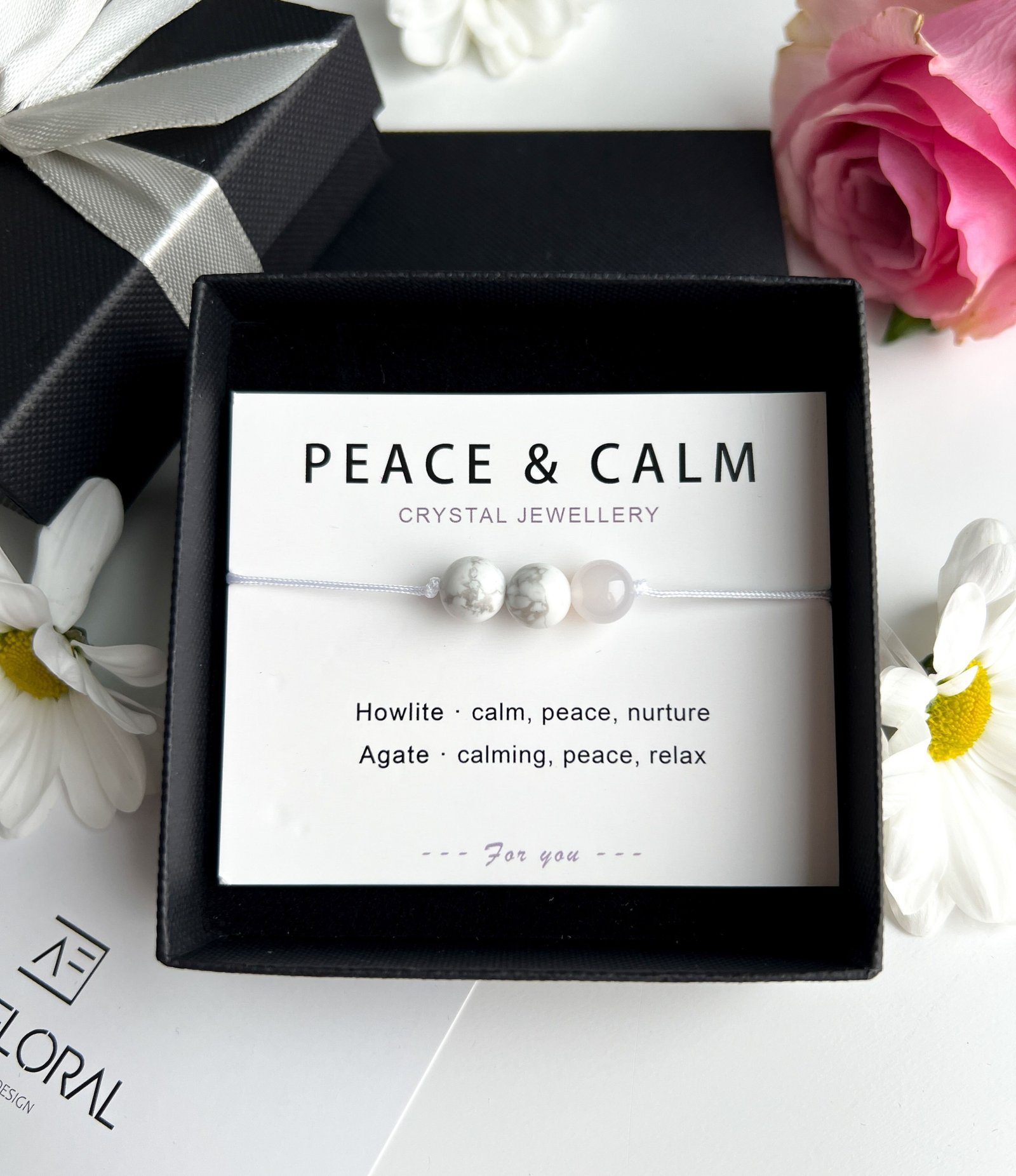 Edelstein-Armband „Peace & Calm“