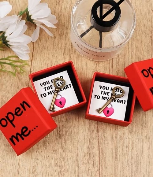 Romantische Geschenkbox für Paare zum Valentinstag
