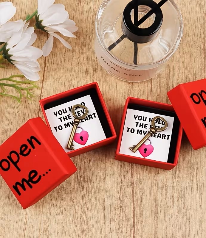 Romantische Geschenkbox für Paare zum Valentinstag