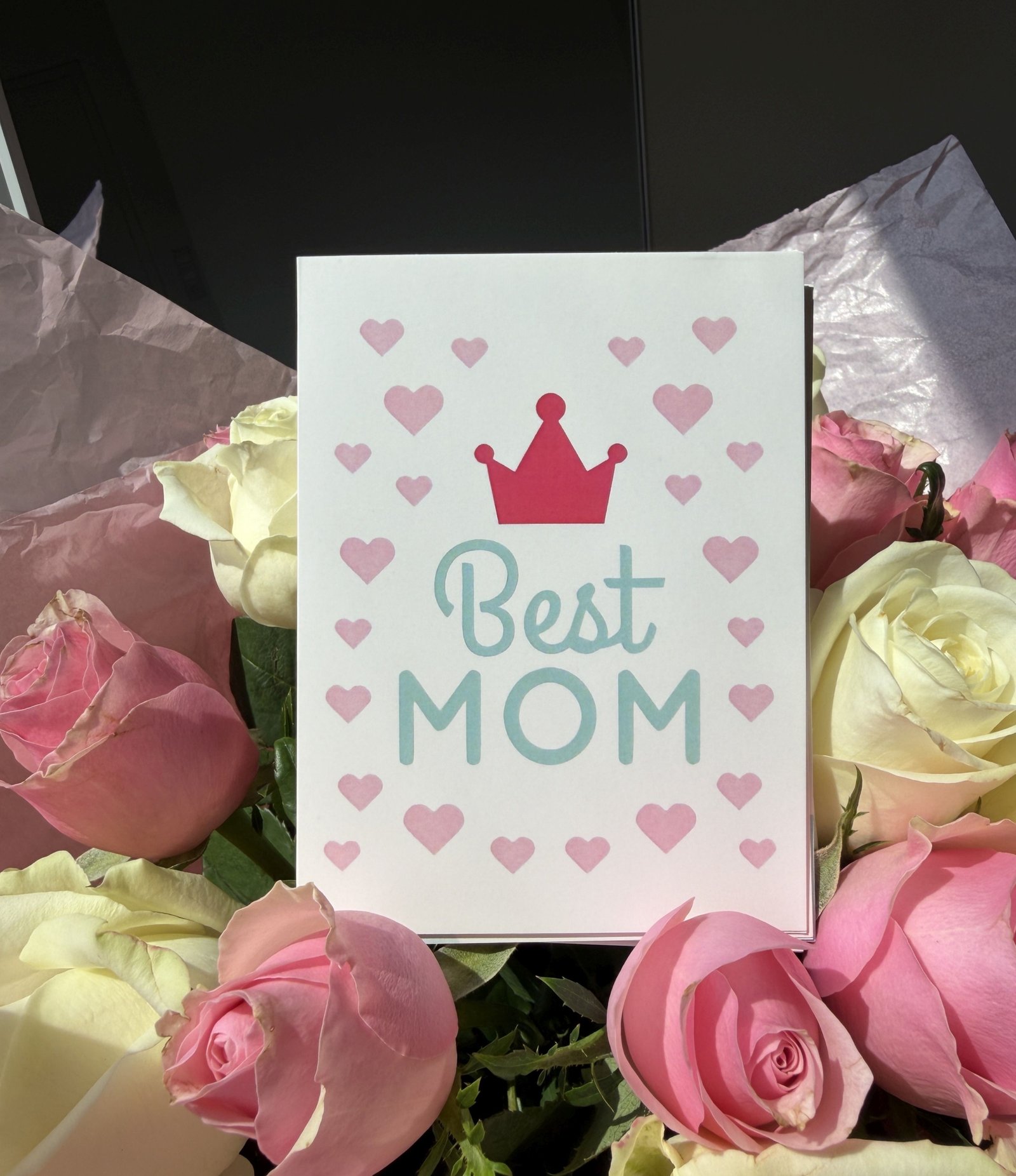 Grußkarte „Best Mom“