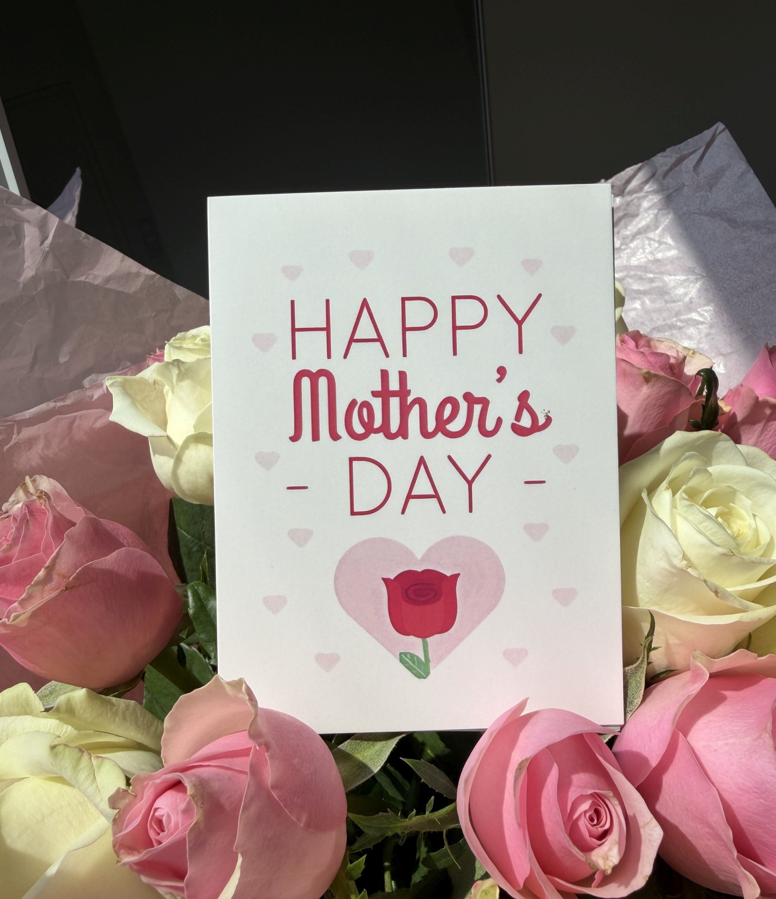 Grußkarte „Happy Mothers Day“
