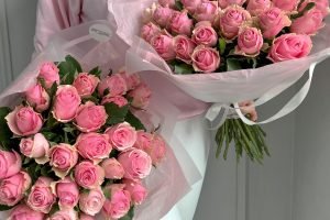 Rosa Blumenstrauß